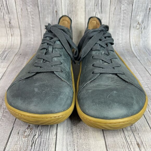 VivoBarefoot Addis Barefoot Sneakers 300123-01 Black Leather Men’s Size 45 EUR main image 13